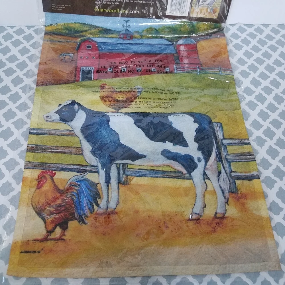 Briarwood Lane Garden Flag Nwt 12.5 x 18